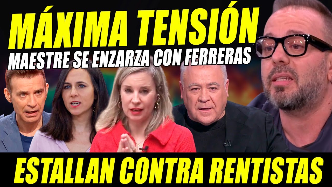 MAESTRE ARDE EN CÓLERA Y SE ENZARZA CON FERRERAS POR LA VIVIENDA: ¡NO ES ESFUERZO, ES HERENCIA!