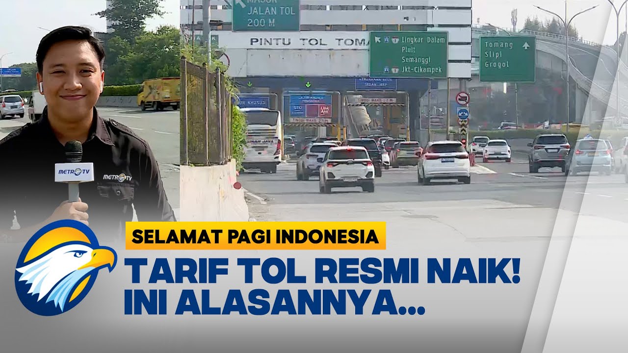 Awal 2026, Tarif Tol Resmi Naik! Pengendara Harus Rogoh Kocek Lebih Dalam - [Selamat Pagi Indonesia]