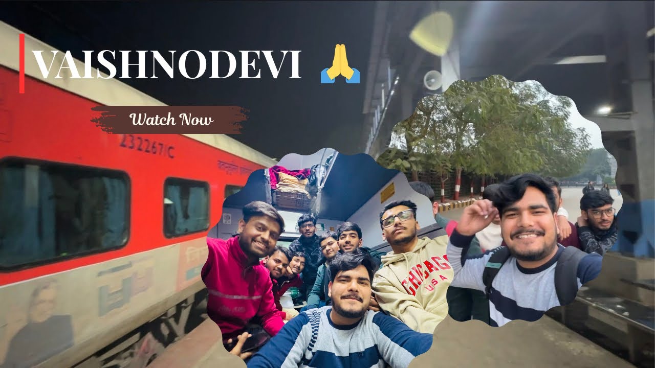 Hum Chale Vaishnodevi 🙏| New delhi to katra | #vaishnodevi #vaishnodeviyatra #vlog 