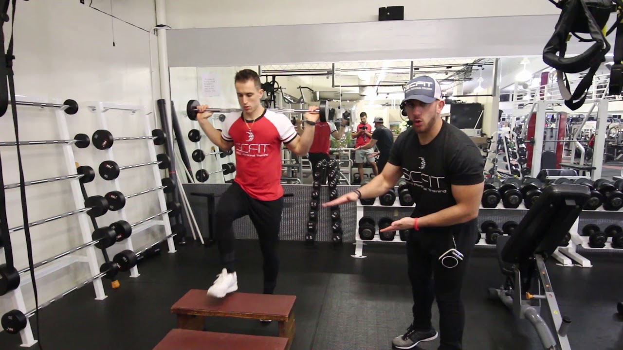 &diams;️ Barbell Step Up | Sports Training in San Francisco Bay Area