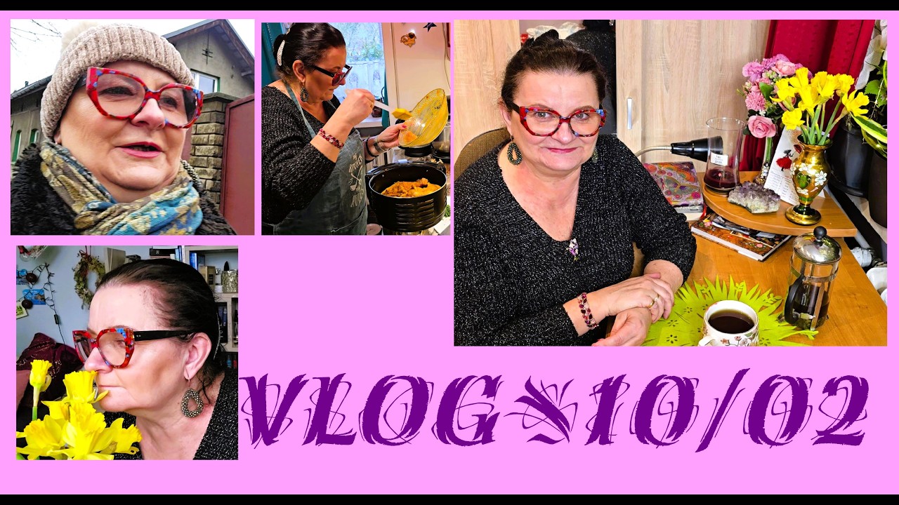 VLOG#10/02/26☕ZASPAŁAM / ZRÓBMY RAZEM OBIAD /WPADLI DO WODY / MOJE ODKRYCIE