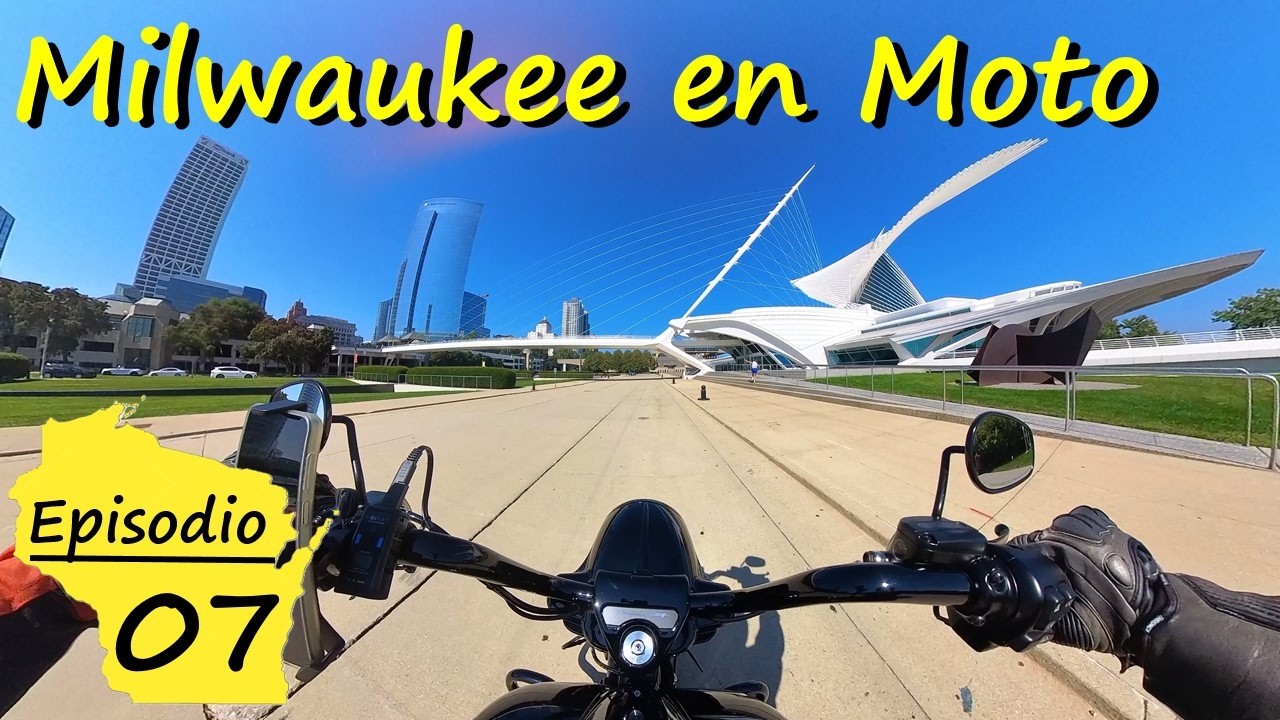Rodando en Moto por Wisconsin: Milwaukee Downtown | Episodio 7