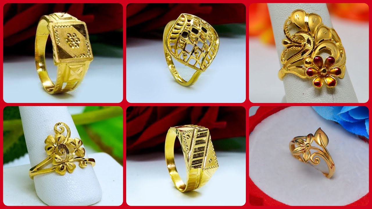 40+ Latest Gold Rings Designs 2020 | Huge Lightweight Gold Rings Collection | Simple Styles
