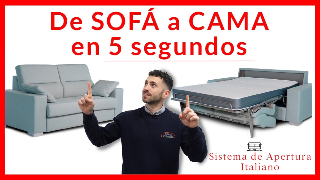 ❗️De SOFÁ a CAMA en sólo 5 SEGUNDOS 🛋 🔛 🛏