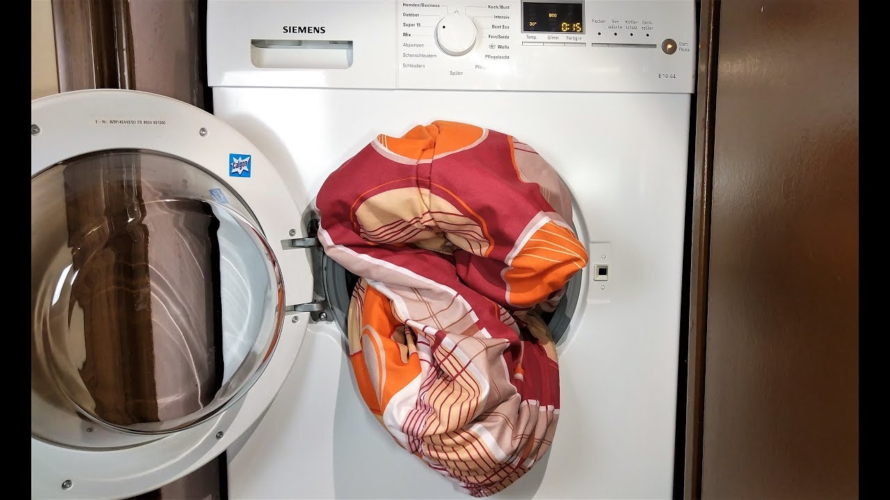 Experiment - Overfilled and Overloaded - Washing Machine