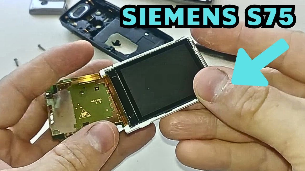 Разборка/ремонт Siemens S75 за 3 минуты