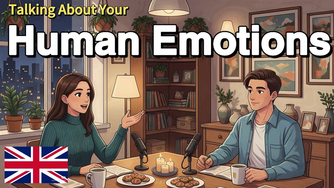 How to Talk About Human Emotions in English | English Conversation Practice