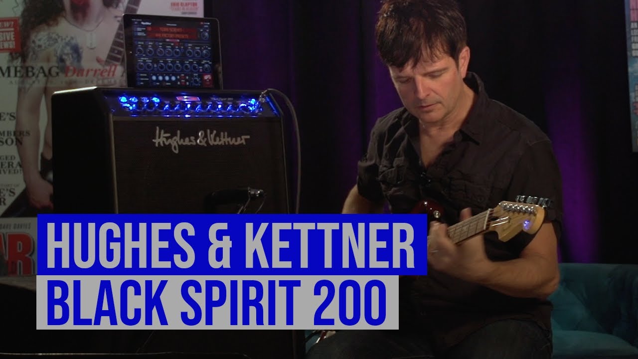 Hughes & Kettner Black Spirit 200 combo amp demo