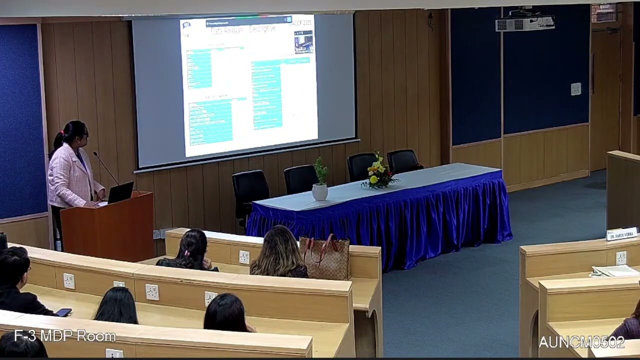 ICACCF2025 TECHNICAL SESSION – III, VI | F 3 MDP | 23rd Jan 2025