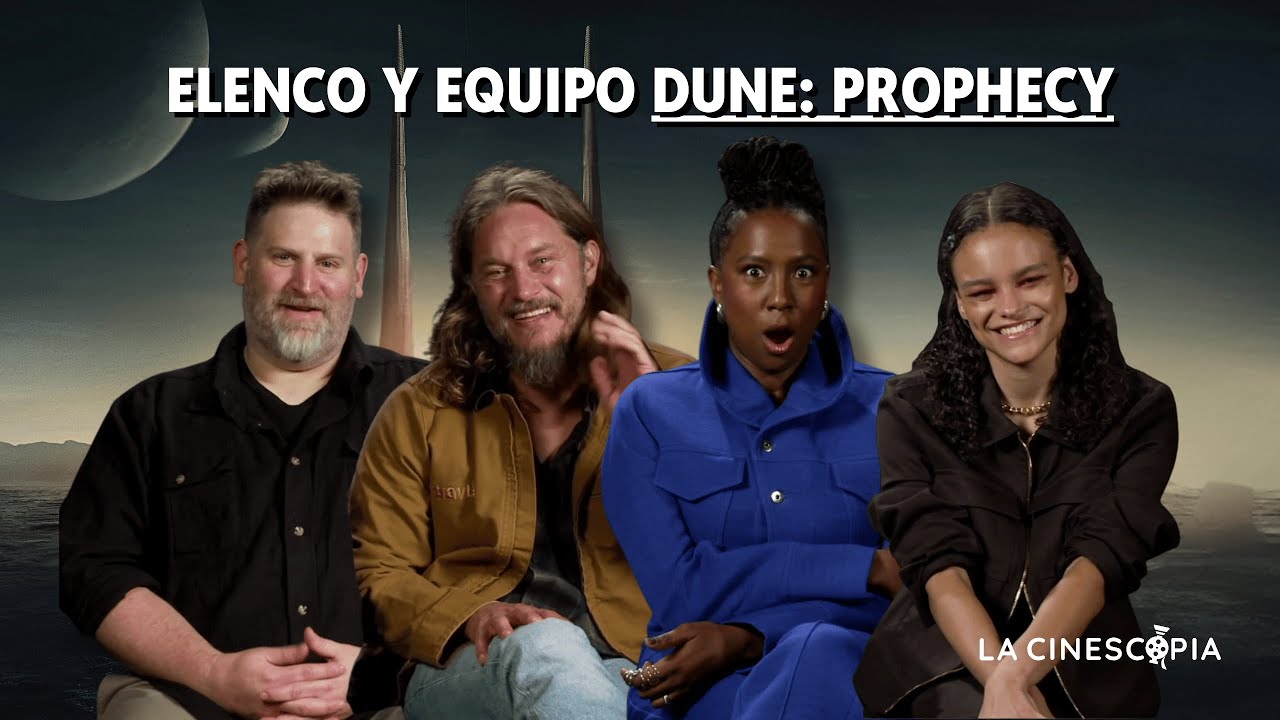 Entrevista TRAVIS FIMMEL, JADE ANOUKA, CHLOE LEA y JORDAN GOLDBERG | Dune: Prophecy