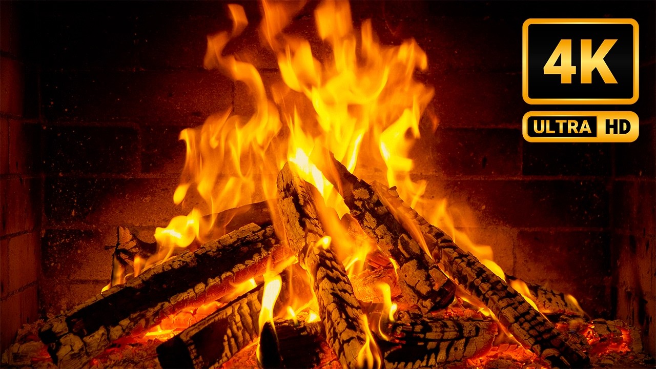 Feel Good Bossa Nova Jazz & Fireplace 🔥 Dancing Flames with Piano Playlist for Chill Mood
