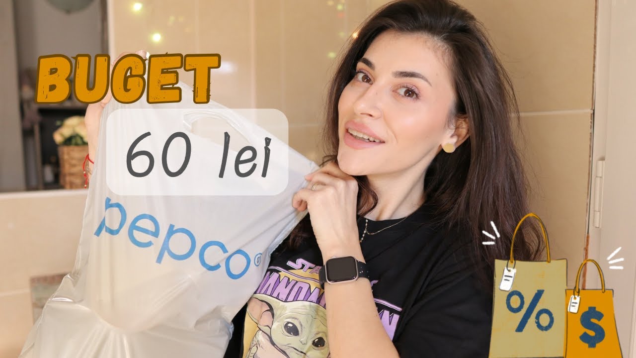 BUGET 60 lei 🎯 Ce produse utile am luat din PEPCO 💸
