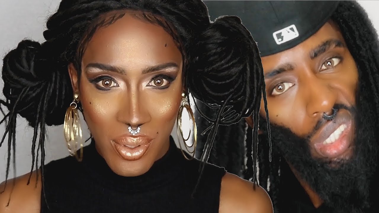 Nina Bonina Brown Makeup transformation Trade to Trish Tutorial