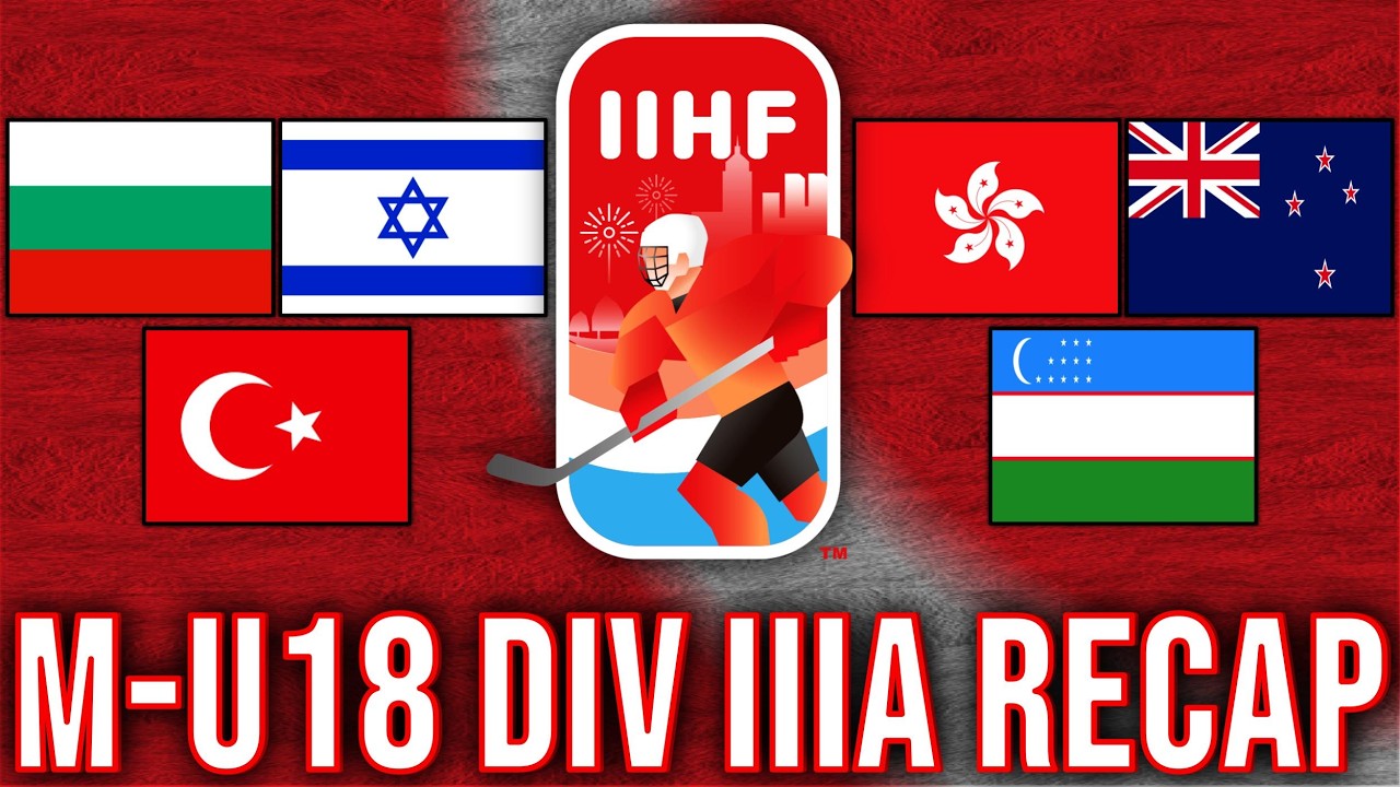 IIHF DIVISION IIIA MEN'S U18 WORLD CHAMPIONSHIPS TOURNAMENT RECAP!!!