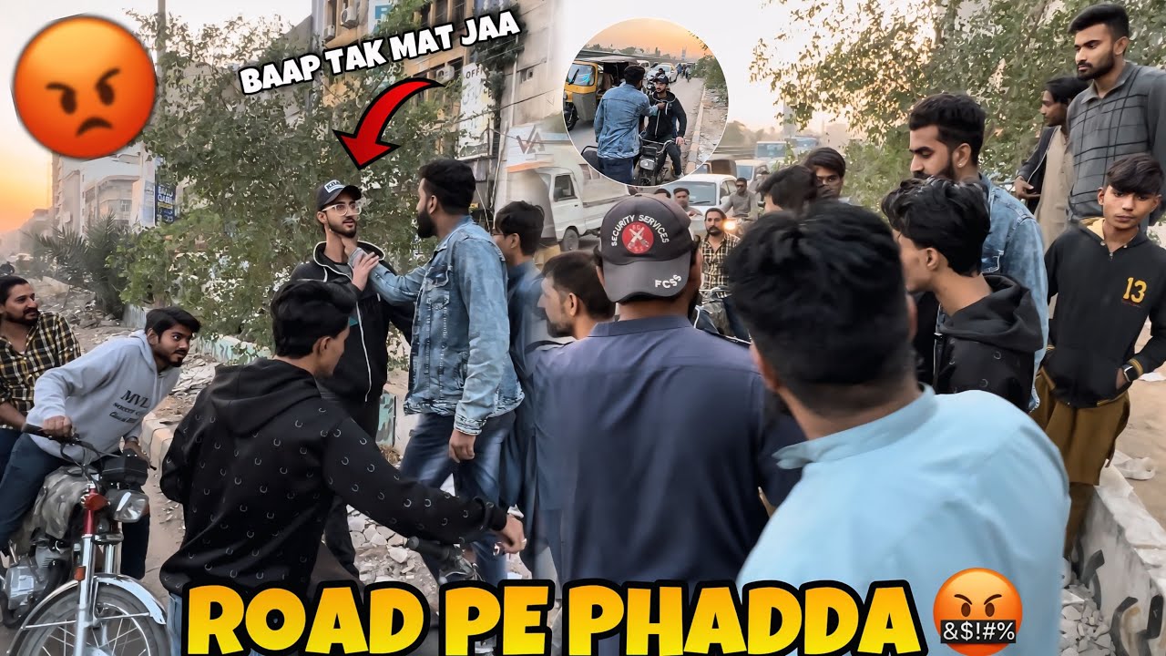 Road Pe Khatarnaak Phadda Hogaya 🤬| Accident Hote Hote Bach Gya 😱| Lakho Vines