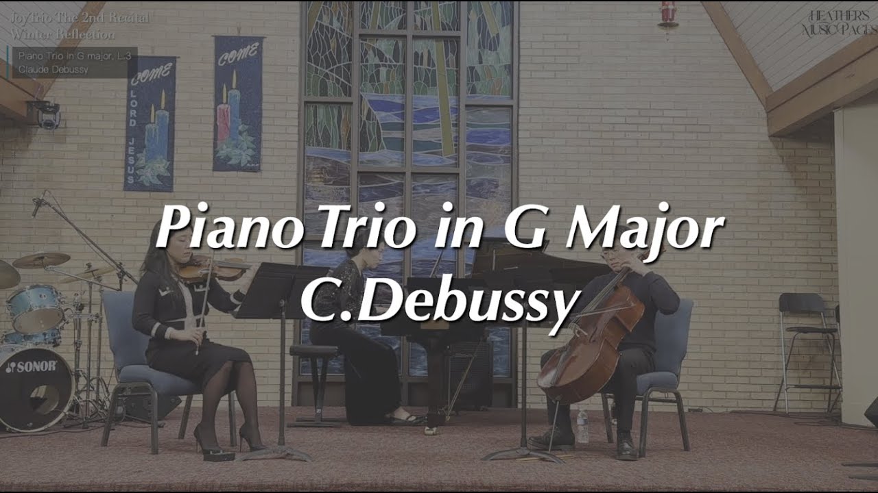 JoyTrio | Piano Trio in G Major L,3 | Claude Debussy