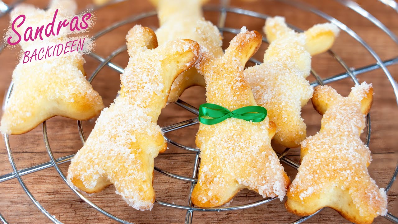 Quarkhasen backen - soft und lecker aus Quark-Öl-Teig | schnelles Rezept ohne Hefe
