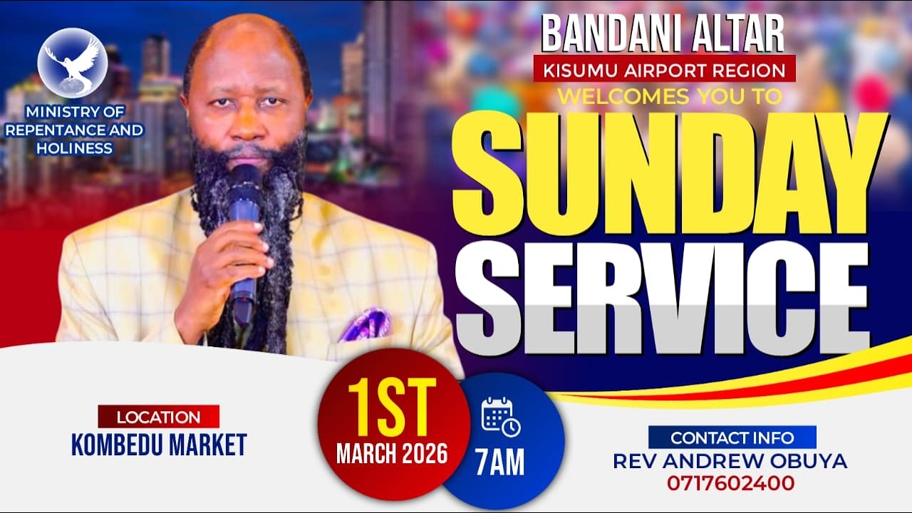 Bandani Altar Sunday Service 1st March 2026
