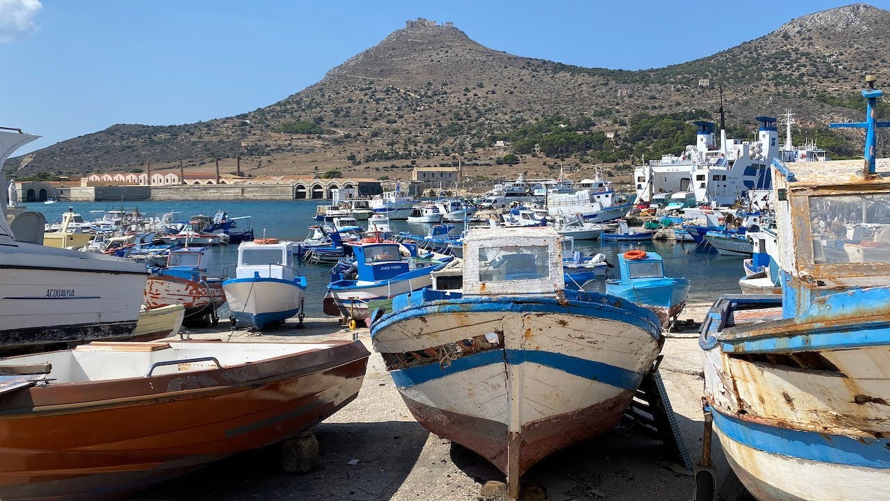 Favignana Island, Sicily, September 2021