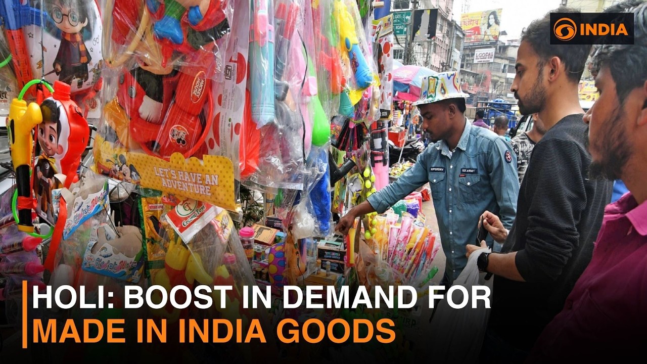 Holi: Boost in demand for Made in India goods