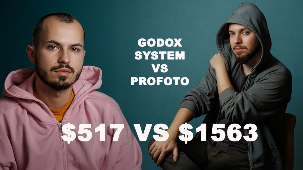 517 долларов против 1563 долларов — Godox AD100 + Fastbox против Profoto A2 Clic Softbox (реальны...