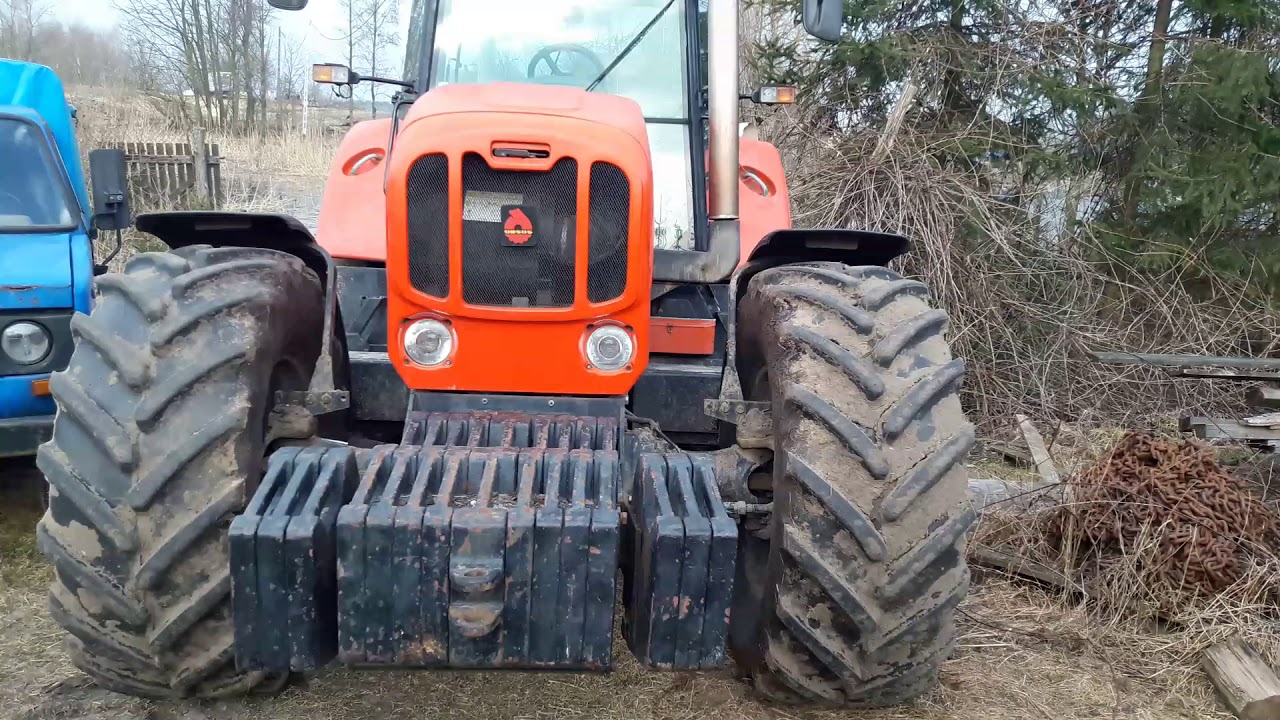Ursus 1934 2007 rok z pełnym obciążeniem