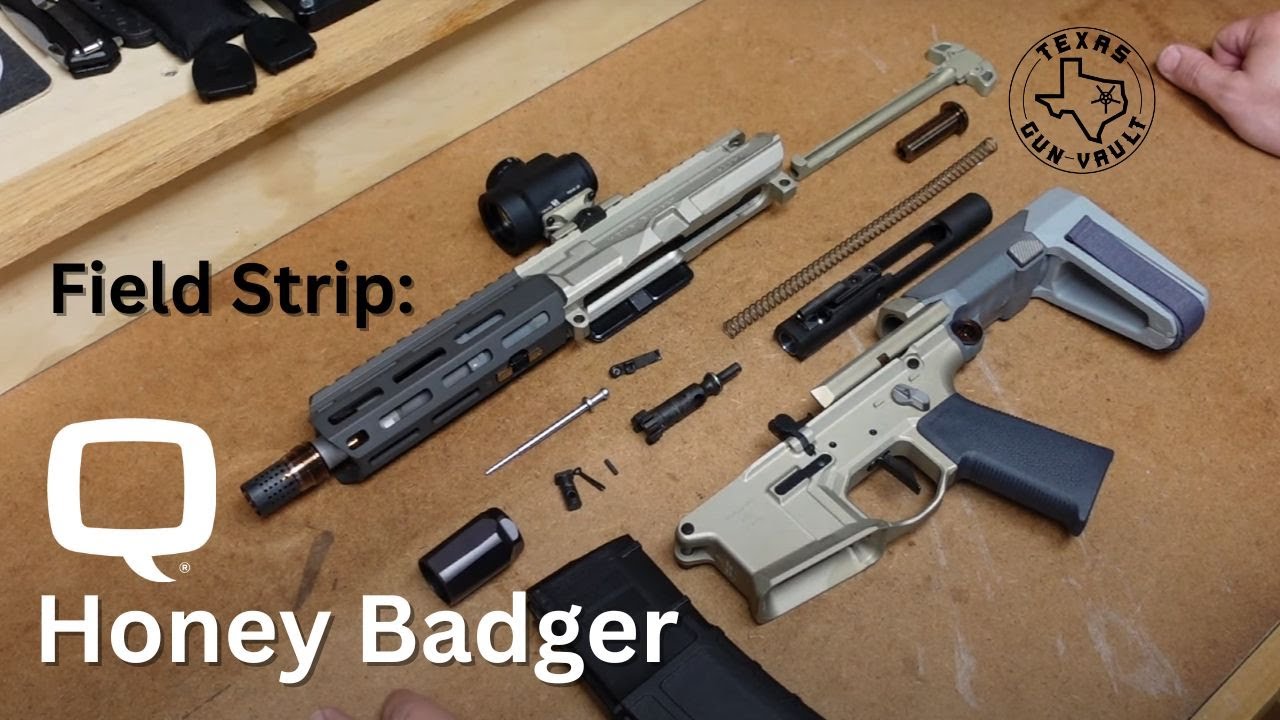 Полевая полоса: Q Honey Badger (пистолет 300 Blackout)