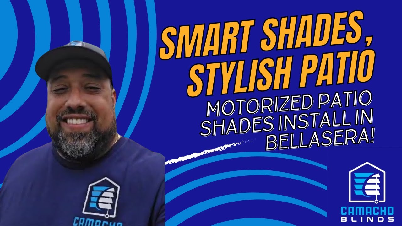 Smart Shades, Stylish Patio: Motorized Patio Shades in Bellasera, Palm Beach Florida!