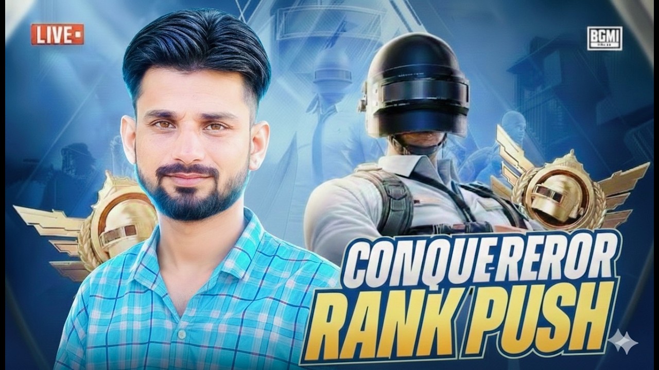 BGMI LIVE SQUAD 🔴 CONQUEROR RANK PUSH WITH FAUJI LIVE #bgmi #shorts #shortlive #shortsfeed