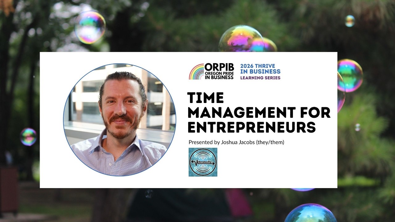 Thrive in Business with Joshua Jacobs: Time Management for Entrepreneurs