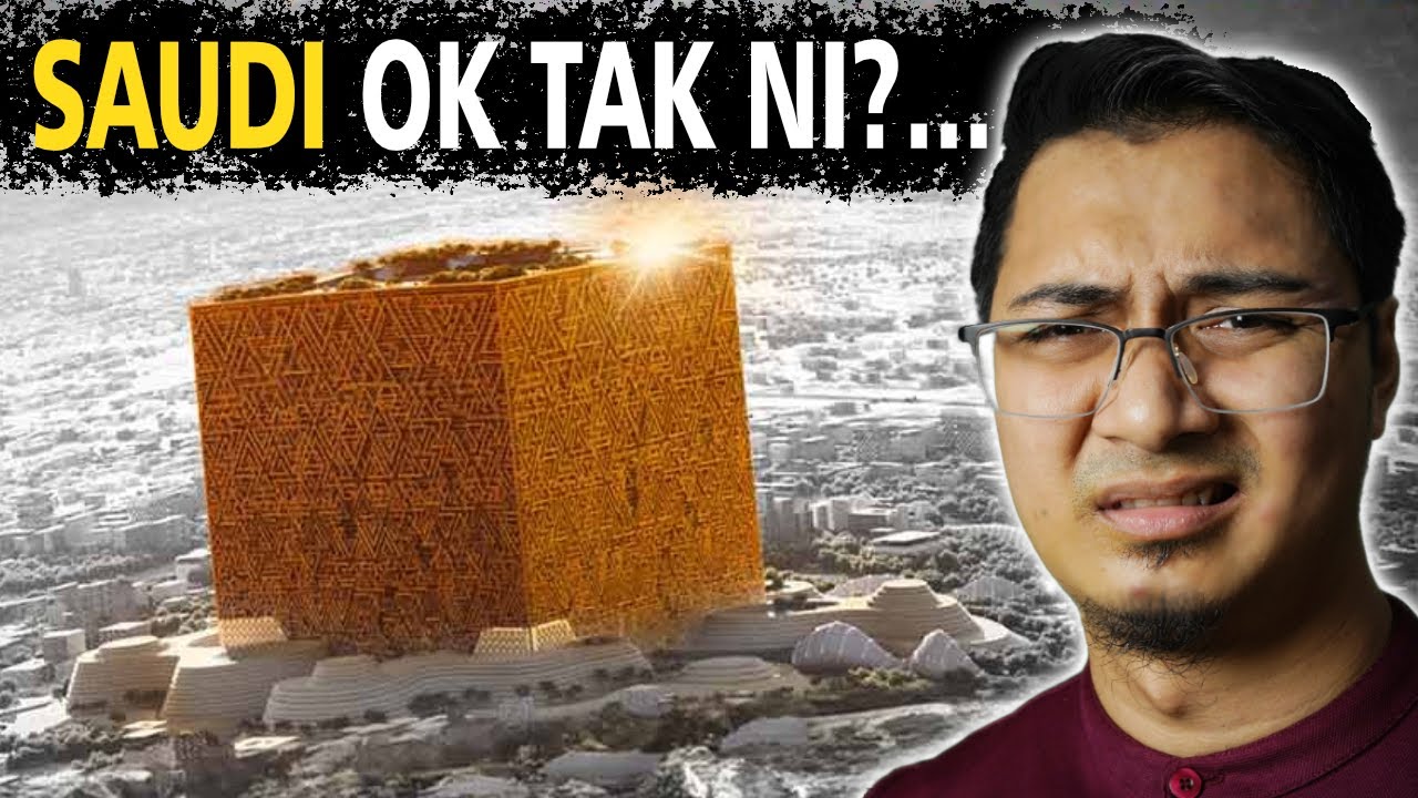 PROJEK BANGUNAN KIUB GERGASI EMAS TERGILA ARAB SAUDI