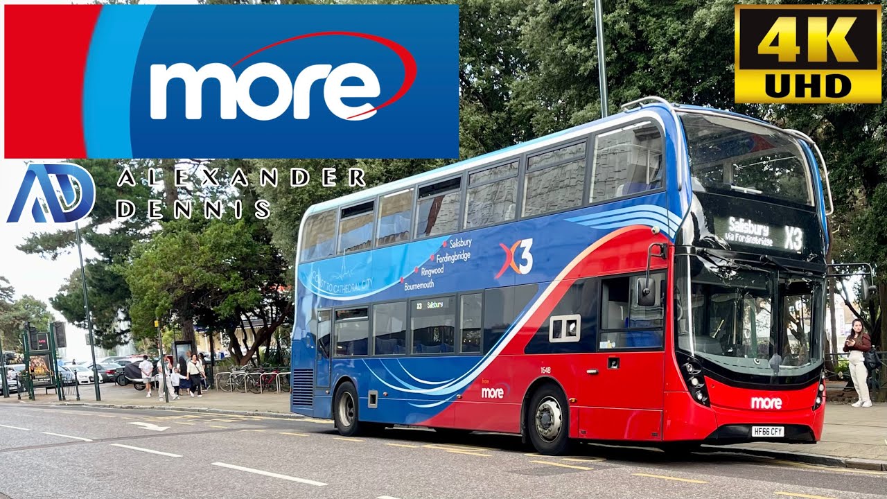 [Morebus: X3 Salisbury to Bournemouth via Downton, Fordingbridge & Ringwood] ADL Dennis Enviro400MMC