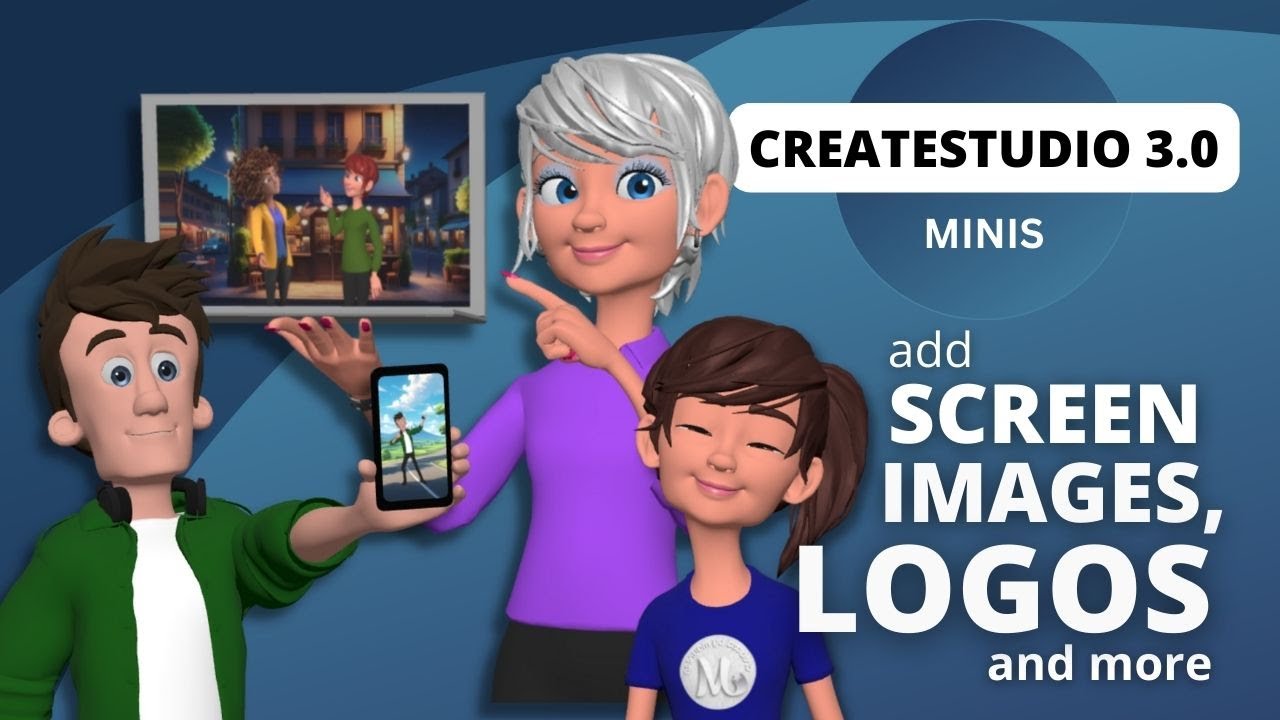 CreateStudio: Customize 3D Character Logos, Phone Images, and More! (Mini Tutorial)