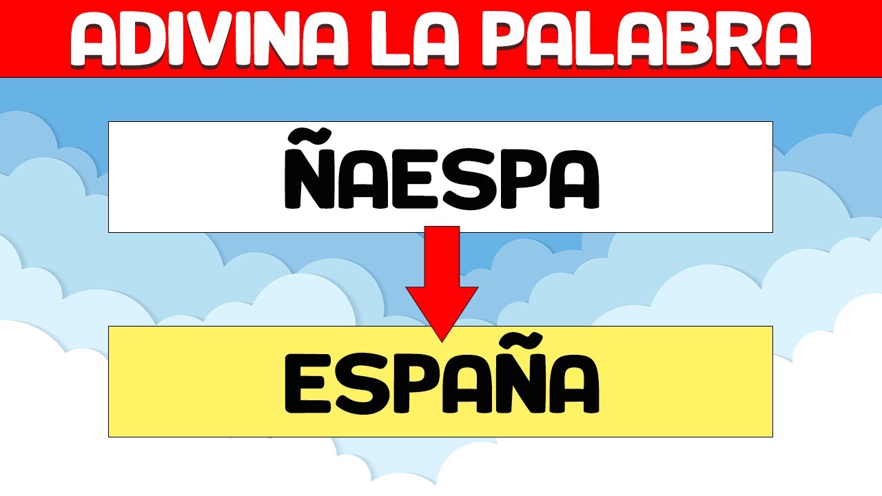 ¿Eres capaz de ordenar las letras? Intenta montar estas 25 palabras | BAZUM