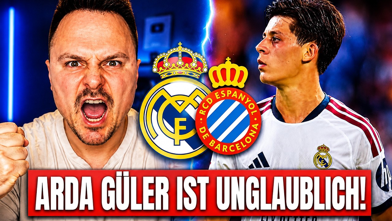 Arda G&uuml;ler ist UNFASSBAR! 😍 Vini & Mourinho ENTT&Auml;USCHEN zum La-Liga Auftakt?! 😱