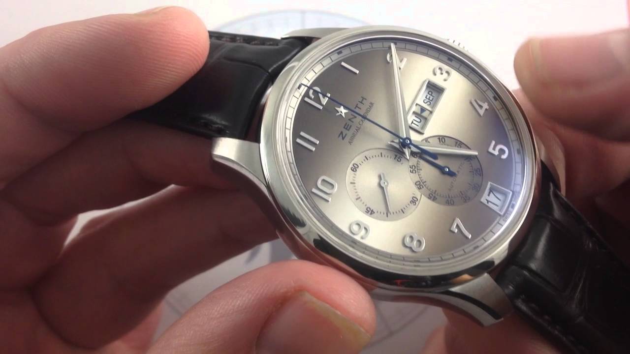 Zenith El Primero Captain Winsor Annual Calendar Luxury Watch Review
