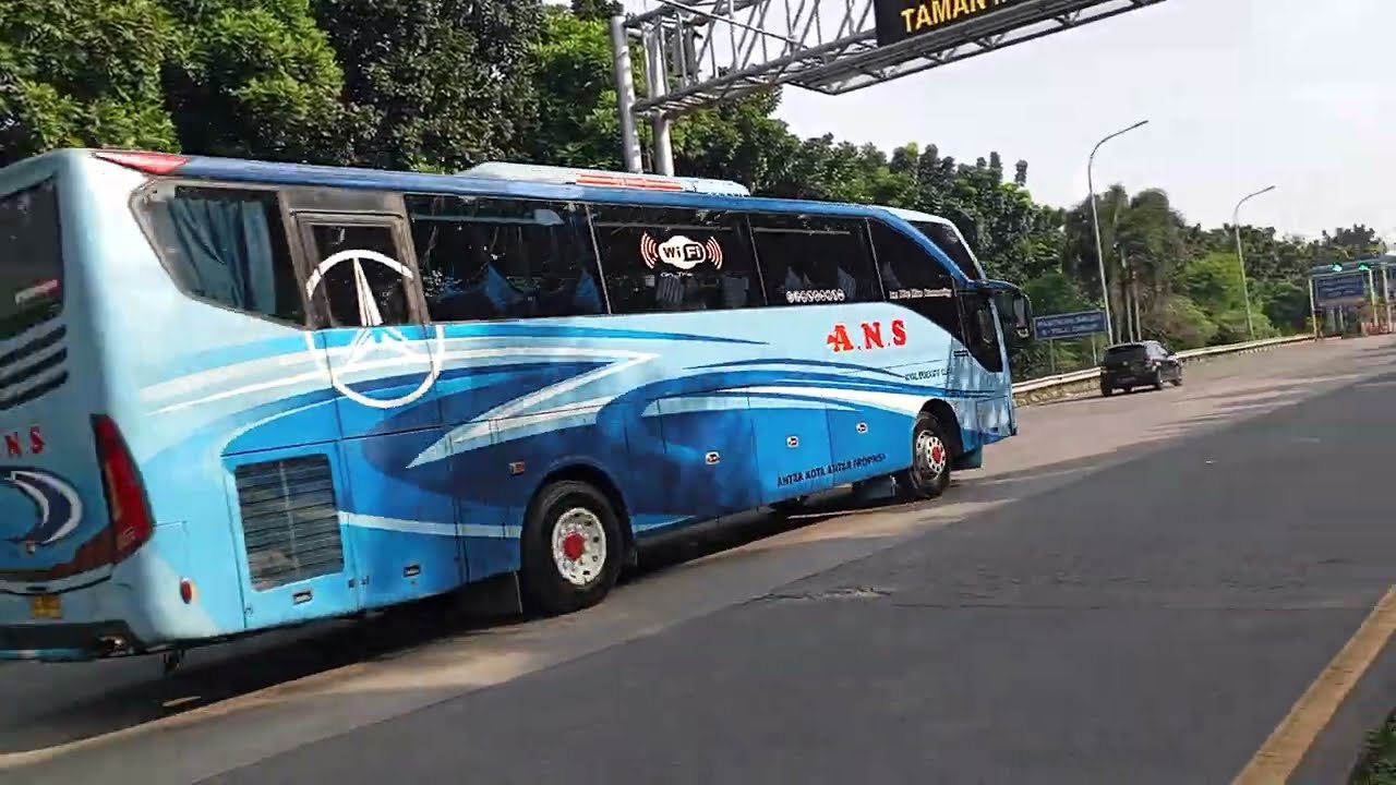 ANS berangkat dua langsung dari Citeureup Cibinong Bogor luxury class sama royal class 
