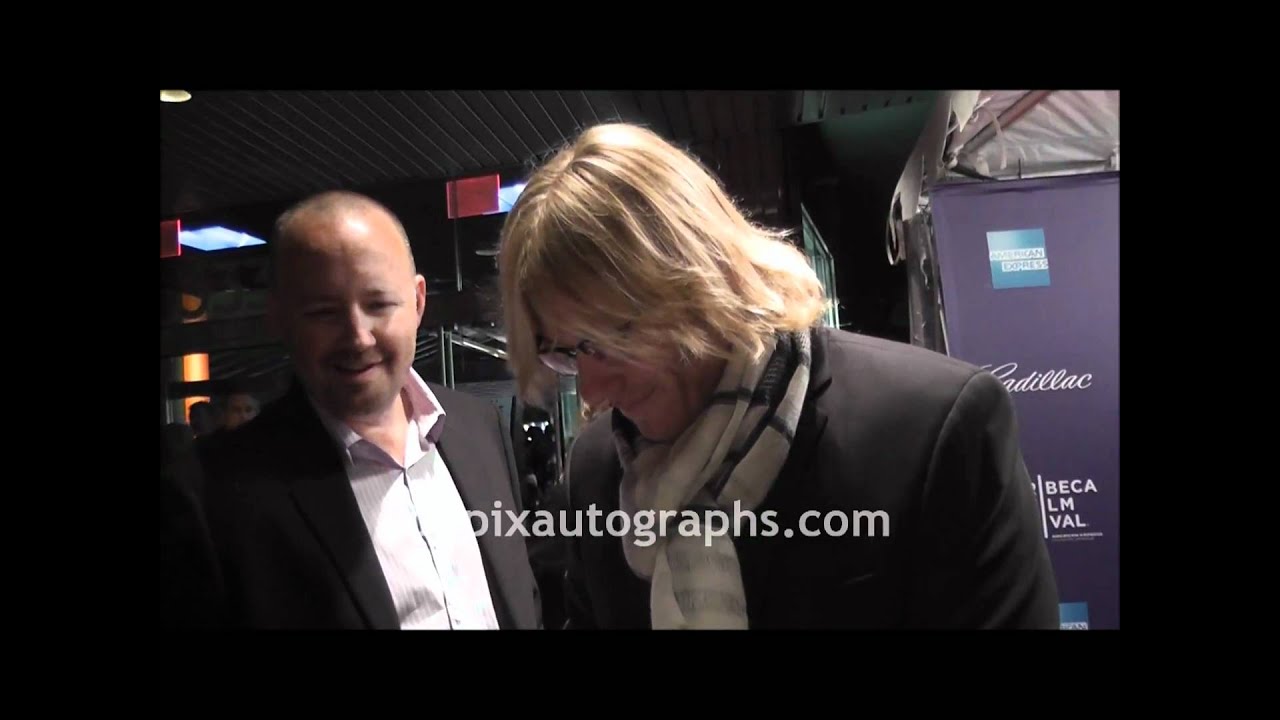 Ron Eldard - Signing Autographs at the Tribeca Film Festival in NYC