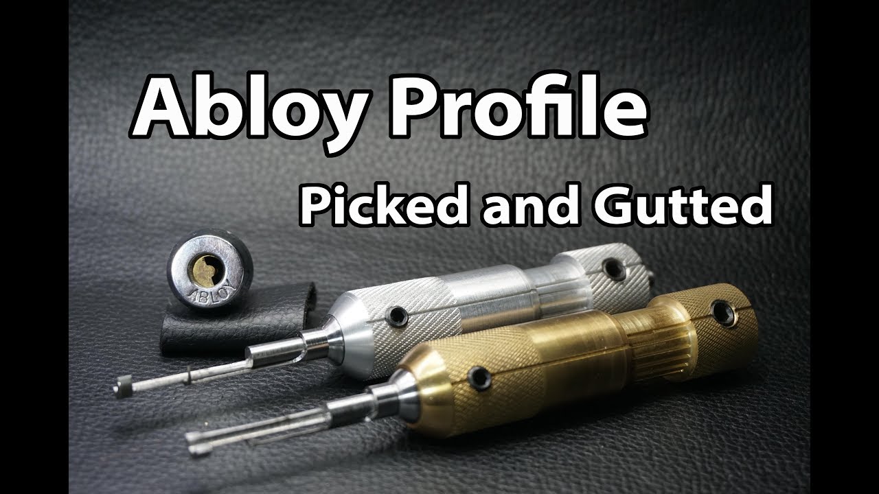 (9) Abloy Profile Picked and Gutted