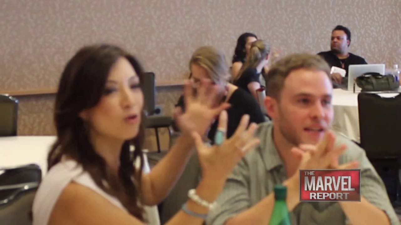 MARVEL'S AGENTS OF SHIELD SDCC 2016 | Ming-Na Wen & Iain de Caestecker