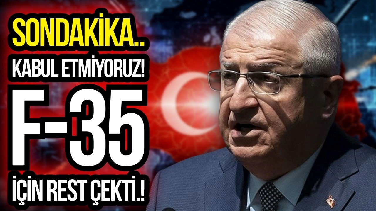 SONDAKİKA Türkiye F 35 İçin Rest Çekti!