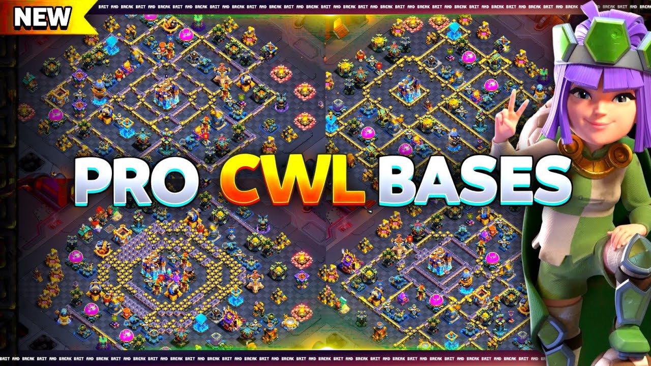 НОВЫЕ ССЫЛКИ НА БАЗЫ TH18 CWL И WAR | ЛУЧШАЯ ЗАЩИТА ANTI-2 STAR & LEGEND LEAGUE 2025 💪
