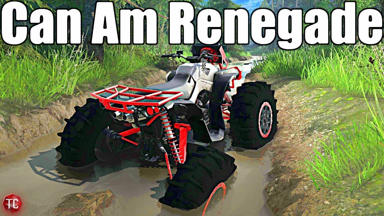 SpinTires MudRunner: NEW Can Am Renegade!!