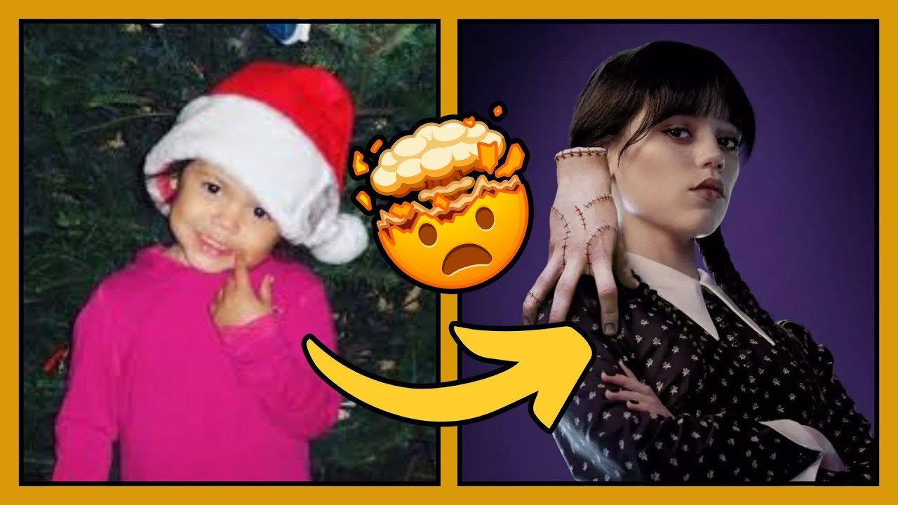 Guess The Wednesday Characters From Their Childhood Photos! + True or False Challenge! 🖤 😎