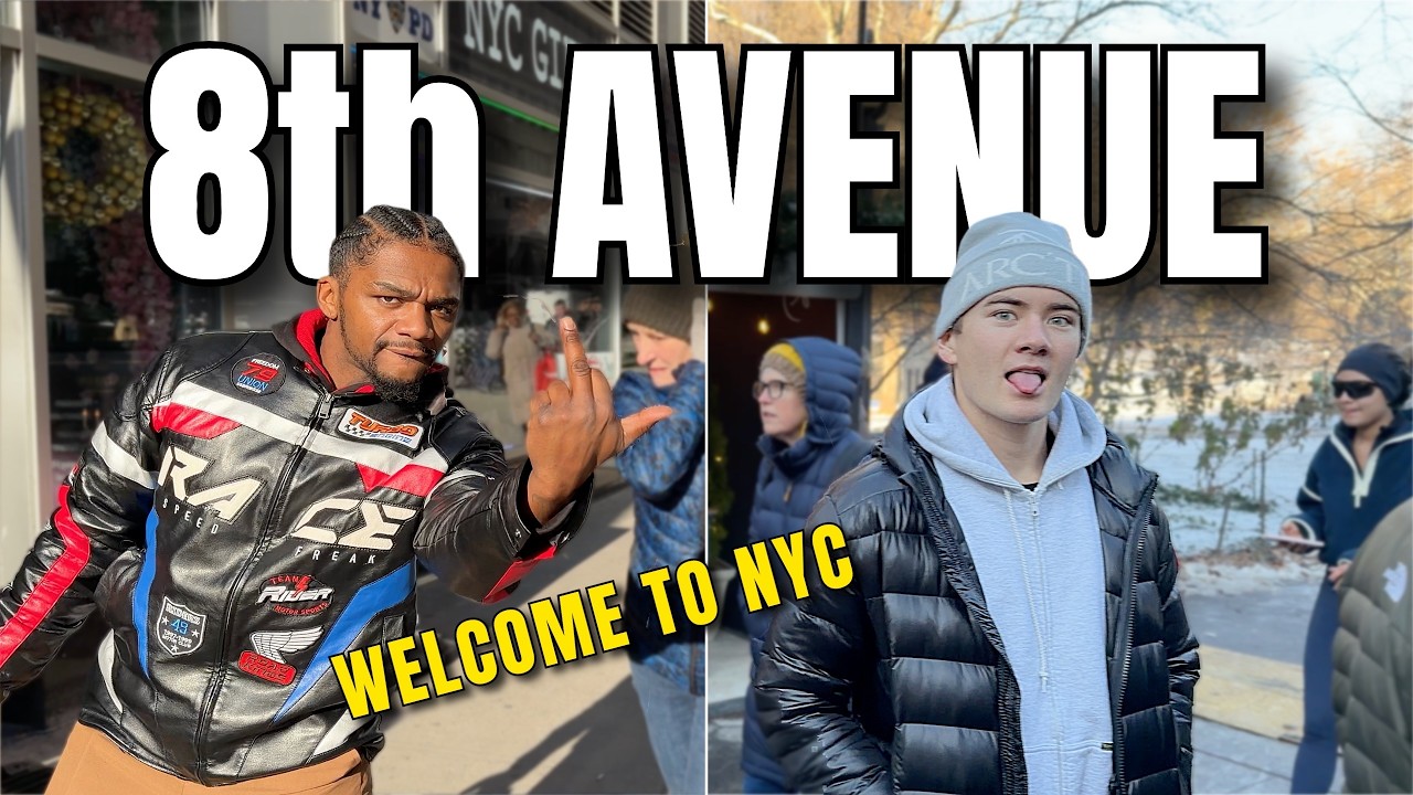 NEW YORK CITY Walking Tour [4K] - 8th AVENUE