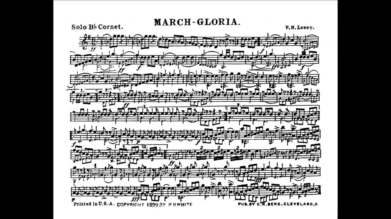 Gloria  -March F.H.Losey