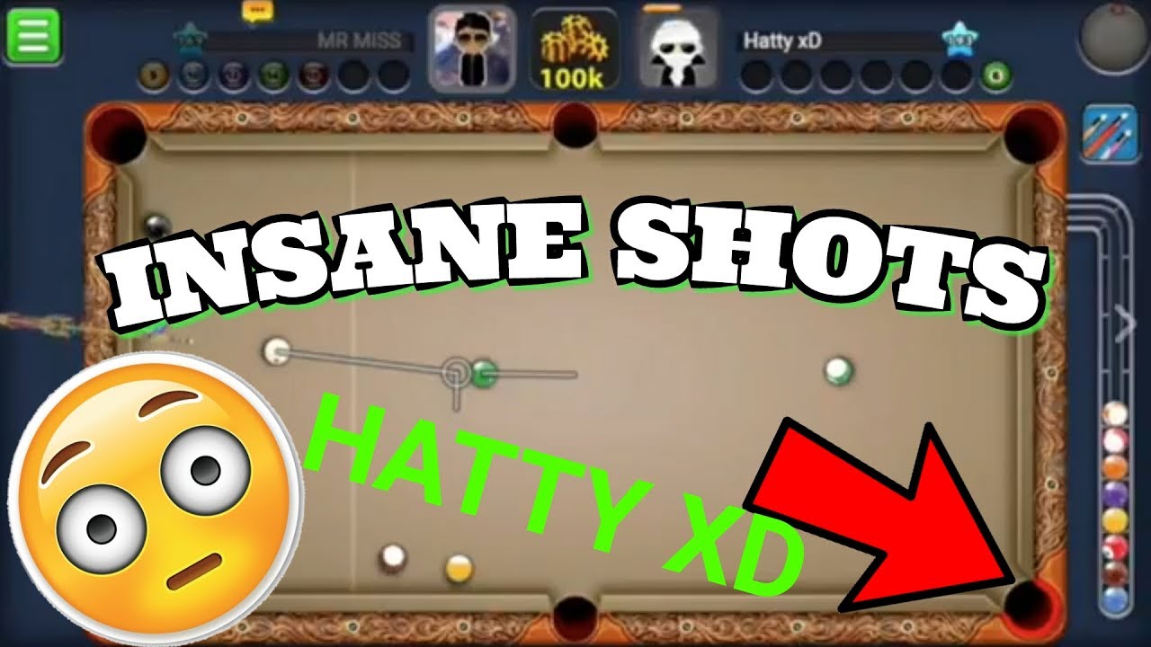 Mr Miss 8 Ball Pool - Hatty xD - Lord Bahaa - Rafeef - The best trick shots ever - HD - NO HACKS