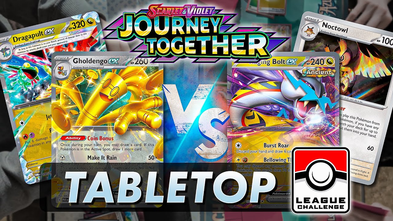 Gholdengo/Dragapult ex vs Raging Bolt ex (Round 2)【Journey Together】League Challenge | Tabletop