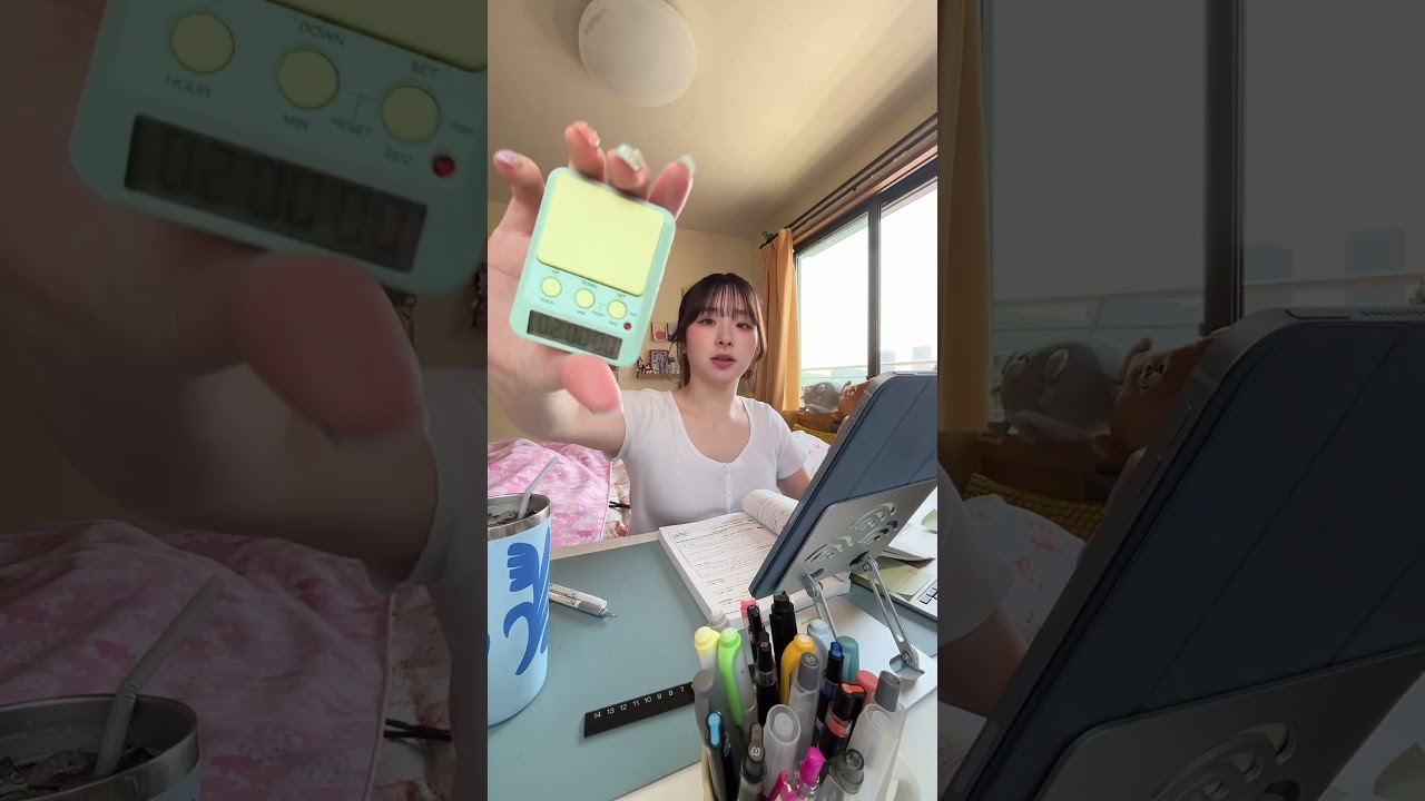 Day12-4月毎日12時間勉強❤️&zwj;🔥 バドミントン部だった激強お友達に接待バドをしてもらいました。楽しかったです☺️ #study #vlog #studyvlog #公認会計士受験生
