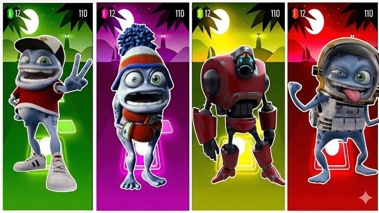 Crazy Frog x Tiles Hop &ndash; Viral Trend Mix 🐸💥